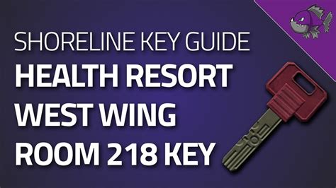West 218 key. Community content is available under CC BY-NC-SA unless otherwise noted. Health Resort management warehouse safe key (Safe) is a Key in Escape from Tarkov. A key to the Azure Coast sanatorium warehouse safe, located in the Administration building. In Jackets In Drawers Pockets and bags of Scavs On the 2nd floor of the north wing of the health ... 