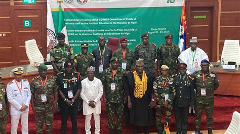 West Africa defense chiefs finalize Niger intervention plan as junta negotiations deadlock