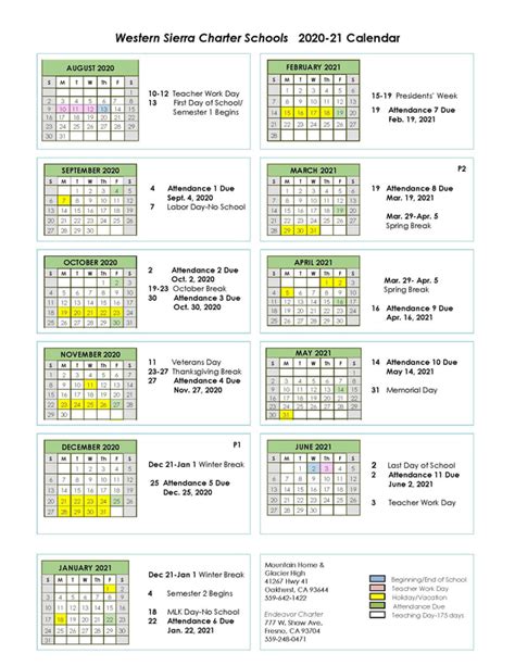 West Point Academic Calendar