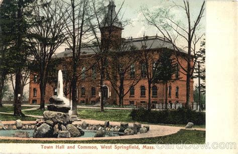 West Springfield Town Hall in West Springfield, Massachusetts