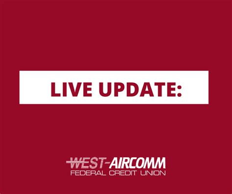 West-Aircomm FCU is not responsible for the content or availability of linked sites. Please be advised that West-Aircomm FCU does not represent either the third party or you, the member, if you enter into a transaction. Further, the privacy and security policies of the linked site may differ from those practiced by the credit union. Continue .... 