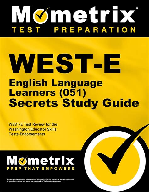 West e english language learners 051 secrets study guide west e test review for the washington educator skills tests endorsements. - Photographer guide to rx 100 download.