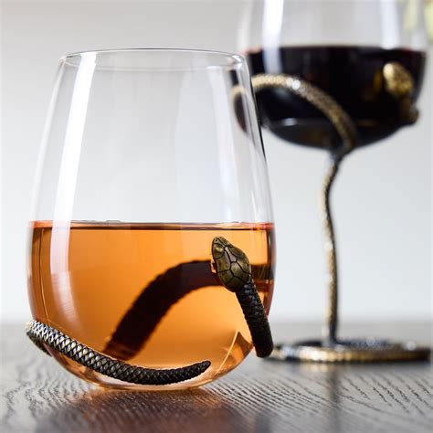 Check out our snake wine glass selection for the very best in uniqu