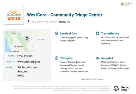 WestCare - Nevada - Reno Community Triage Center - Non …