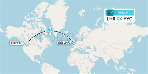 WestJet flight WS19 - Flightradar24