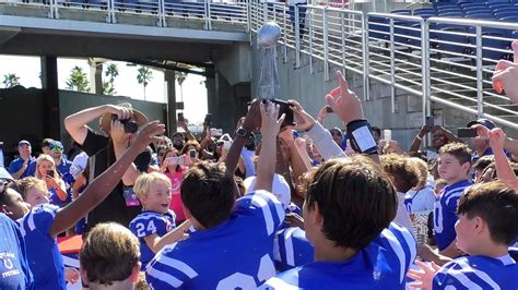 Westchase Colts Win 2024 Pop Warner Pee Wee Championship