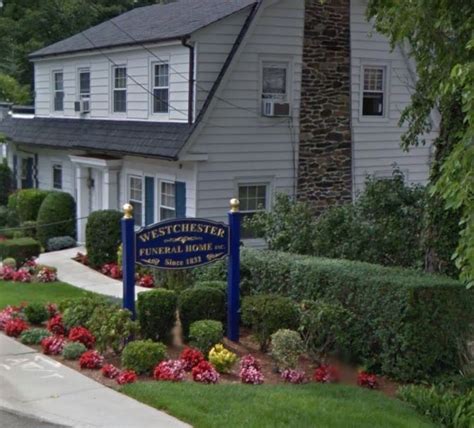 Westchester funeral home eastchester ny. The family will receive friends at the WESTCHESTER FUNERAL HOME, INC. EASTCHESTER Friday February 13th 4-8pm. Memorial Mass Saturday February 14th at 10:30AM at Immaculate Conception Church, Tuckahoe. ... 190 Main Street | Eastchester NY 10709 | (914) 337-4585. Follow Us. 
