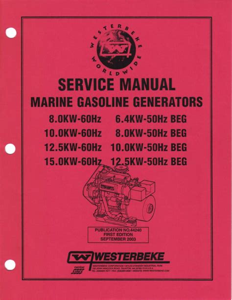 Westerbeke generator service manual 8kw gasoline. - Manuale degli eccipienti farmaceutici sesta edizione.