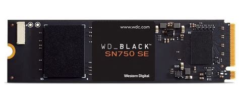 Western Digital Introduces WD Black SN750 SE SSD: Entry