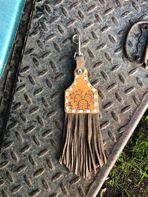 Western Keychain - Etsy