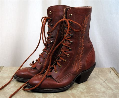 Western Lacer Boots - Etsy