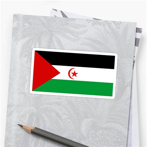 Western Sahara Flag Sticker - Pro Sport Stickers