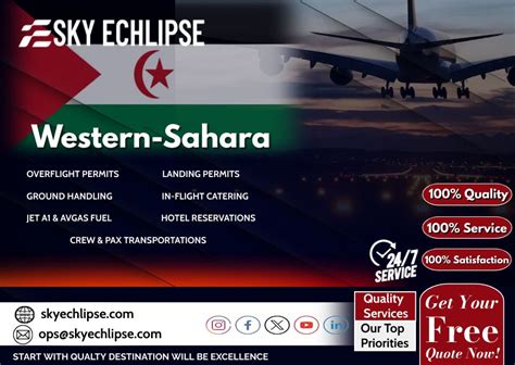 Western Sahara Overflight Permits https://permit2fly.com