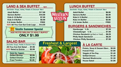 Western Sizzlin Prices For Buffet