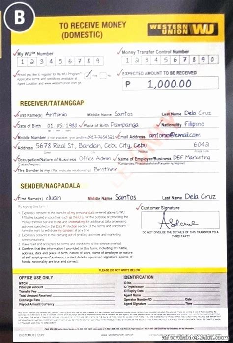 Western Union Fake Receipt Generator Awesome Design Layout Templates