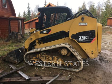 Western states cat. 239D3 Compact Track Loader. Gross Power - SAE J1995. 67.1 HP (50.1 kW) Rated Operating Capacities - 35% Tipping Load. 1530 lb (695 kg) Operating Weight. 