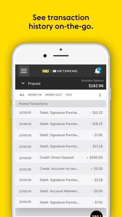 Western union netspend mobile check deposit. Western Union Netspend Prepaid Mastercard Mobile: 2% to 5% or a flat $5 fee depending on type of check and cash value: ... With the Check Cashing Store mobile app, you will be able to deposit your checks directly to your bank account or any prepaid cards by simply taking a picture of the check and uploading it onto the app. If you partner … 
