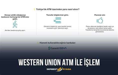Western union türkiye para gönderme
