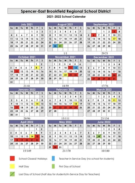 Westfield State Academic Calendar