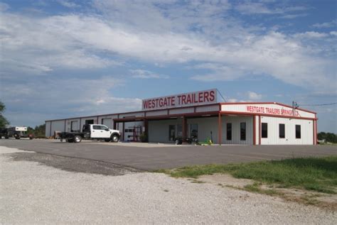 Westgate Trailers-Springfield 7136 W Farm Road 140 Springfield, MO 65802 Phone: 417-351-6974 E-Mail: springfield@westgatetrailer.net Follow this location on Facebook. Westgate Trailers-Mtn Grove 8920 Business 60 Mountain Grove, Missouri 65711 Phone: 417-926-7733 Fax: 417-926-7732 E-Mail: luke@westgatetrailer.net. 