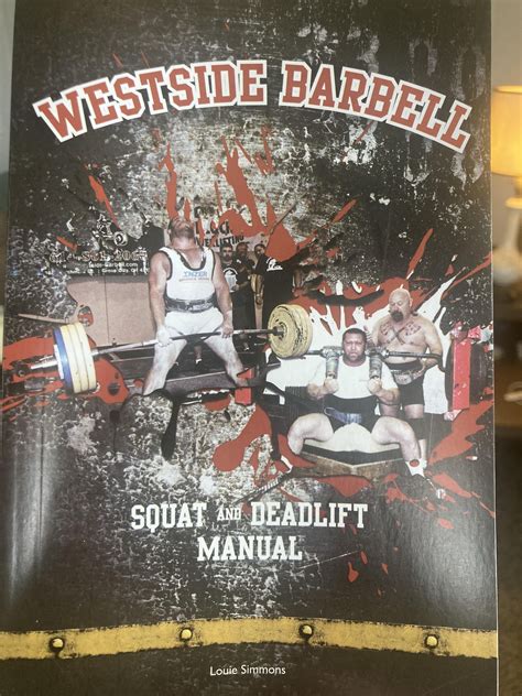 Westside barbell squat and deadlift manual. - Denon dcd 1520 cd player owners manual.