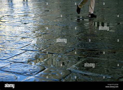 Wet Ground Reflections After It