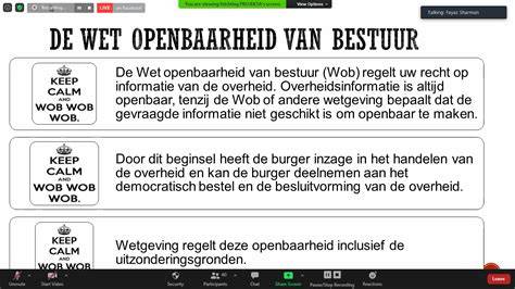 Wet openbaarheid bestuur software