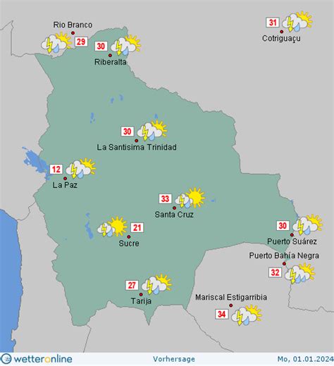 Wetter Bolivien - WetterOnline