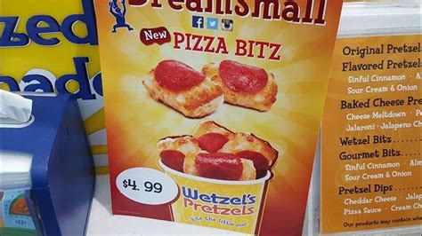 Delivery & Pickup Options - 56 reviews of Wetzel's Pretzels "One buttered, salted pretzel with mustard, please, and a lemonade to go! Yummy salty, buttery goodness.". 