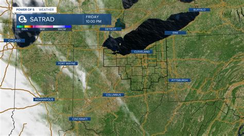 Interactive weather map allows you to pan and zoom
