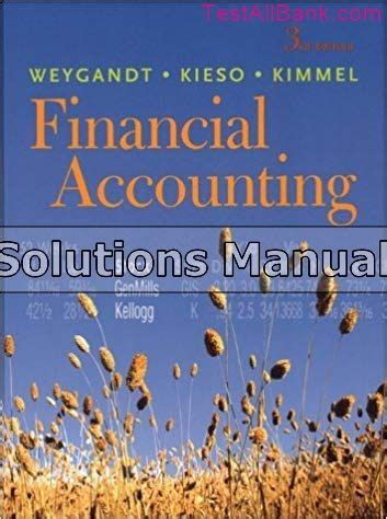 Weygandt financial accounting 8e solutions manual 3. - Yamaha waverunner xl 1200 service handbuch 99.