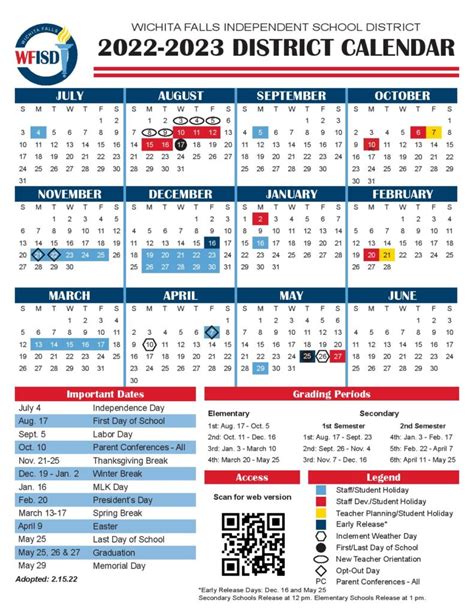 Wfisd Calendar