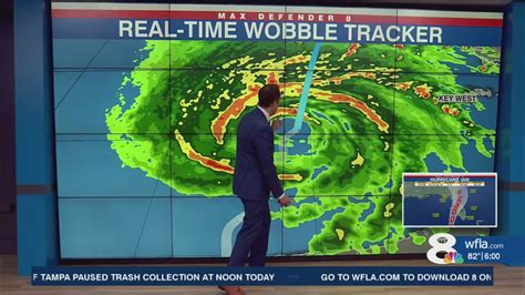 The Wobble Tracker will be featured in WFLA Now’s interactive coverage of Hurricane Idalia on Tracking the Tropics with J.B. Biunno, meteorologist Eric Stone, Berardelli, and the Max Defender 8 ... . 