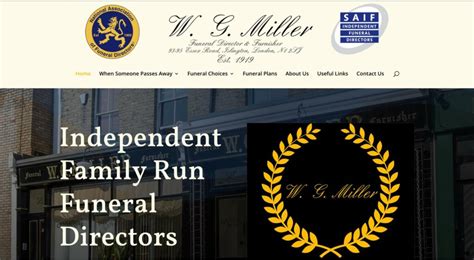 Wg miller funeral directors obituaries.  Learn about their Consumer Services ma...