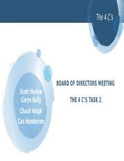 Wgu c218 task 2. .  ...