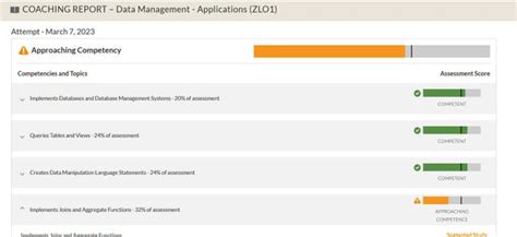 WGU - D427 Data Management - Applications ZyBooks Labs 7 and 8. 27 