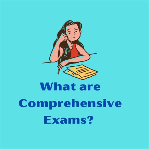 Consequently, the comprehensive exam is designed to test stud