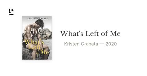 What's left of me meaning