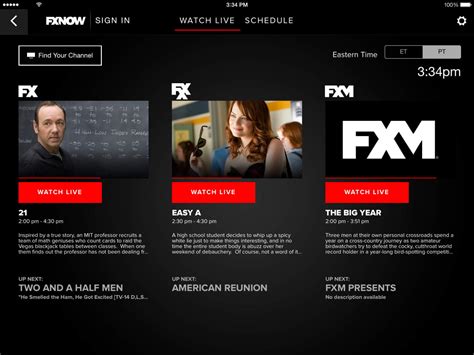 Movies to watch on FXNow - Find the best for you with JustWatch. What movies are available to watch on FXNow right now? Wonder no more! JustWatch shows you the ultimate FXNow movie list. We organized the movies by popularity to help you pick up the best movies on FXNow. You would rather just see horror movies on FXNow or comedy movies on FXNow? 