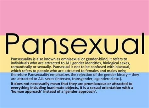 What's pansexual. “Pansexual” is about sexual attraction while “panromantic” is about romantic attraction. Wait, so there’s a difference between romantic and sexual attraction? Yes. 