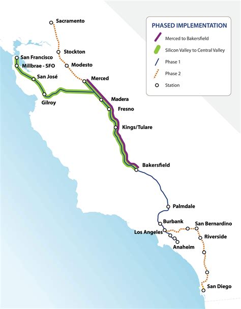 What's the difference between California's 2 high-speed rail projects?
