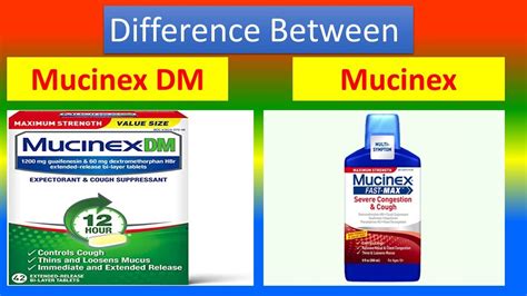 Comparing Mucinex vs Guaifenesin. Mucinex is an 