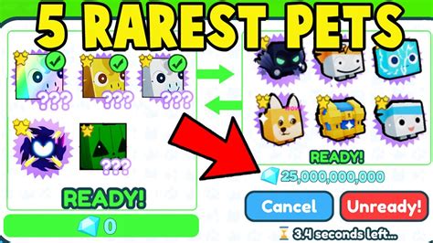What's the rarest pet in pet simulator x. 