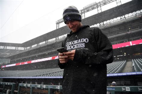 What's the weather forecast for the Rockies home opener?