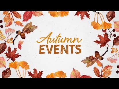 What Apos S That All About Fall Events Vol 1