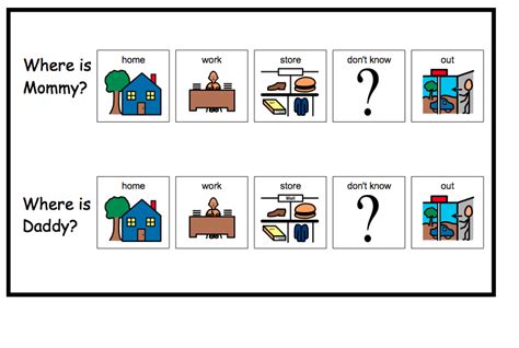 What Are My Guys Up To And Free Home Visuals Autism Helper Autism Visuals Autism Communication