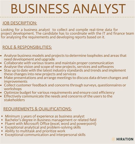 What Are The Responsibilities of a Business Analyst - 9 Popular …