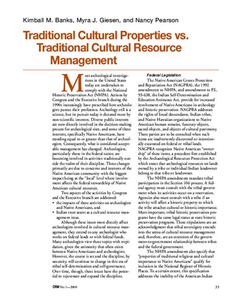 What Are Traditional Cultural Properties - Academia.edu