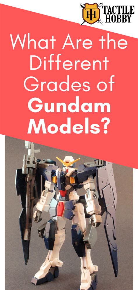 What Are the Different Grades of Gundam Models? - Tactile …