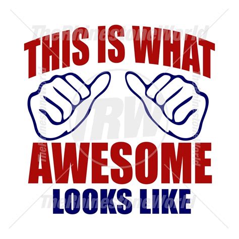 What Awesome Looks Like